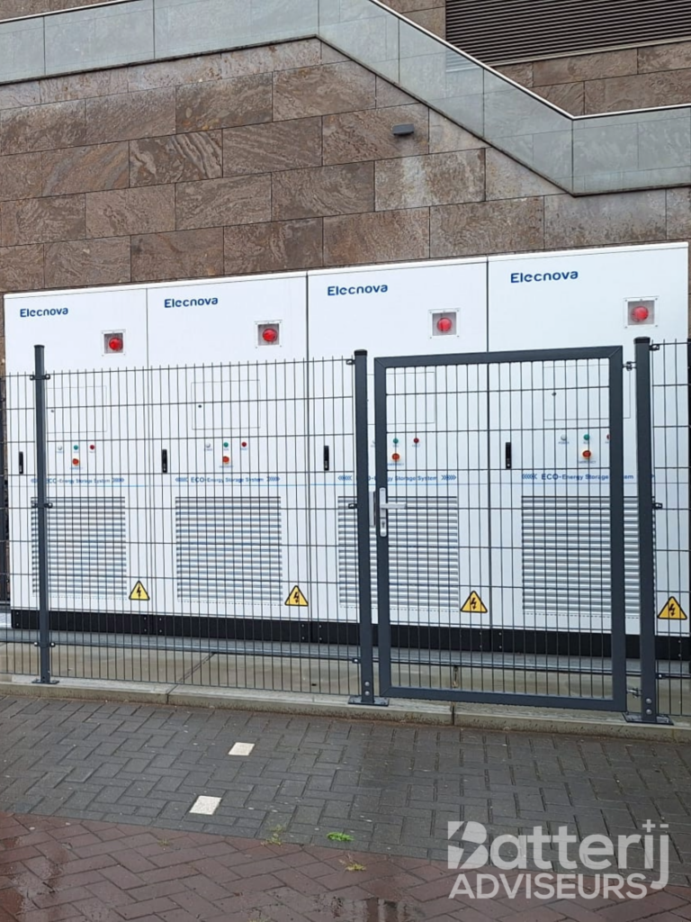 megawattuur batterij Tilburg